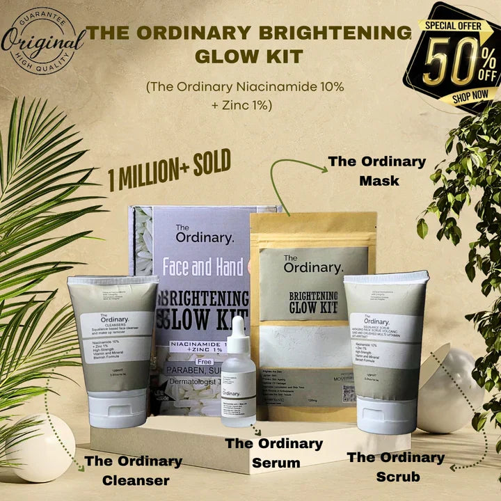 The Ordinary 5 in 1 Face & Hand Brightening Glow Kit - All Skin Types