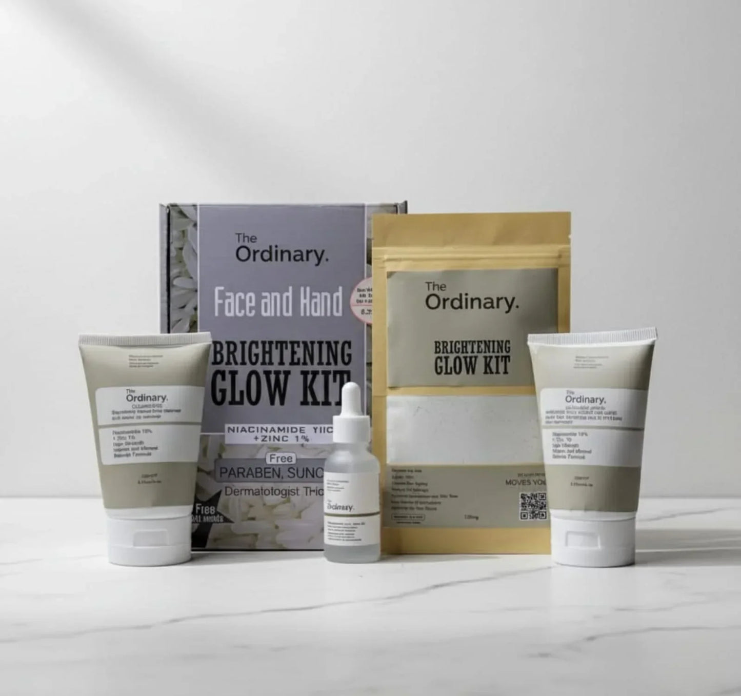 The Ordinary 5 in 1 Face & Hand Brightening Glow Kit - All Skin Types