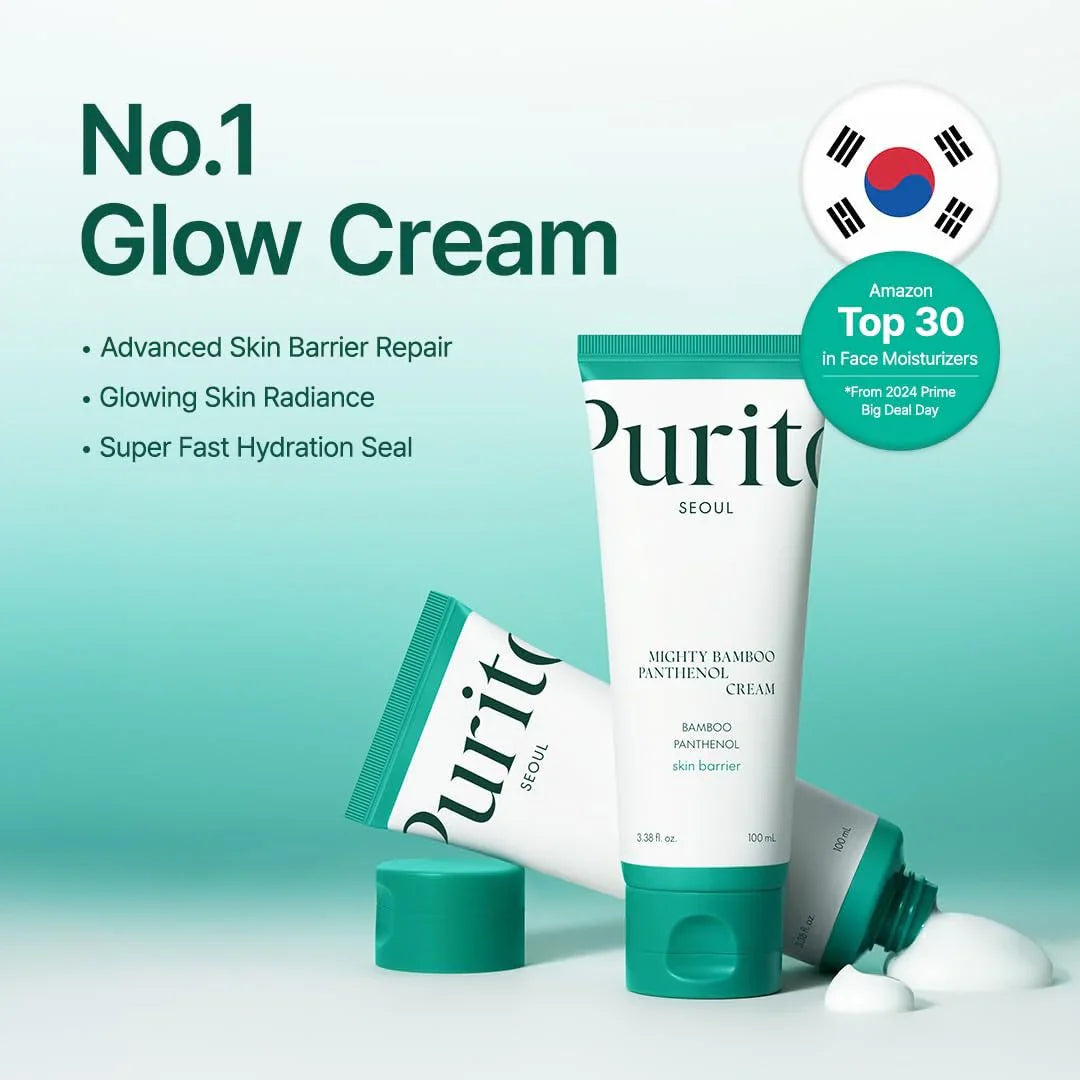 Original Purito Seoul - Mighty Bamboo Panthenol Cream 100mL